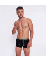 Pánské boxerky GO ABC Natural Hipster 2P - BLACK - černé 0004 - SLOGGI