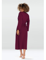 DKaren Housecoat Melissa Maroon