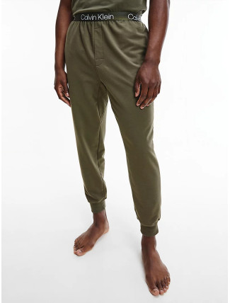 Pánské tepláky Jogger NM2175E - RBN - Khaki - Calvin Klein