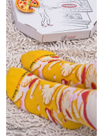 Rainbow Socks Pizza 4 páry Havajská Pepperoni Capricciosa