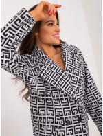 Bunda LK MA 509562.76 šedá černá