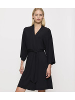 Dámský župan Aura Spotlight Robe - BLACK - černý 0004 - TRIUMPH