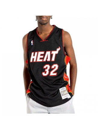 Pánské tričko Mitchell & Ness NBA Swingman Miami Heat Shaquille O`Neal M SMJYAC18017-MHEBLCK05SON