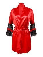 DKaren Housecoat Beatrice Red