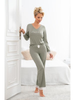 Dámské pyžamo Donna Simply Long dł/r S-2XL