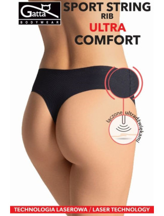 Dámské kalhotky - SPORT STRING RIB ULTRA COMFORT