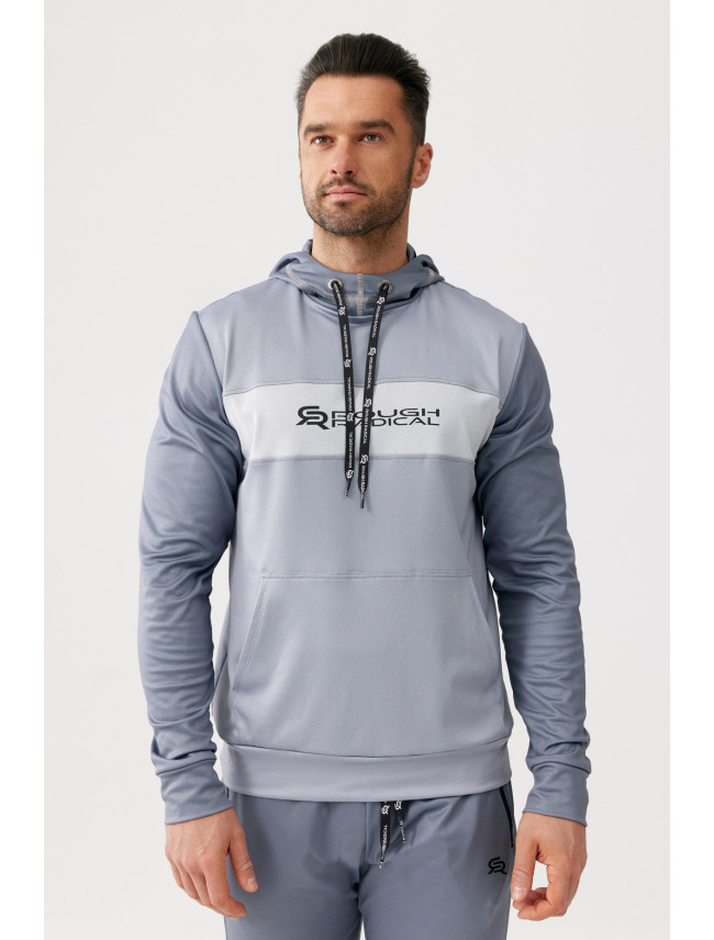 Rough Radical Mikina Kerr Hoodie Grey