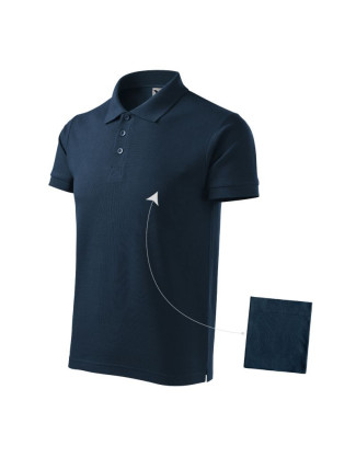 Bavlněná polokošile Malfini M MLI-21202 navy blue