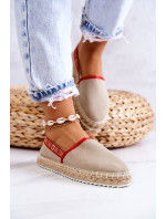 Dámské espadrilky Slip-on Big Star - béžové