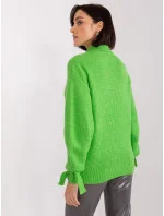 BA SW 0305 jumper.67P světle zelená