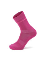 Unisex ponožky z merino vlny ALPINE PRO KLAMO fuchsia red