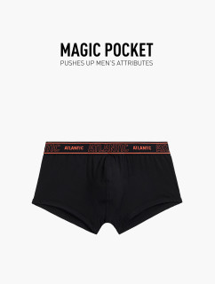 Pánské boxerky ATLANTIC Magic Pocket - černé