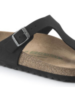 Birkenstock Gizeh Birko-Flor women's Narrow Black žabky pro úzkou nohu vegan black (1020487) dámské