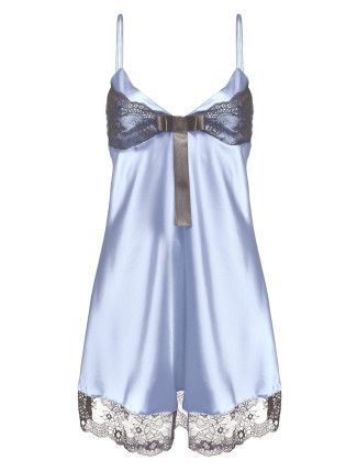 DKaren Slip Nel Light Blue