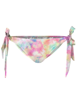 Aloha From Deer Cute Tie Dye Bikini Bows Bottom WBBB AFD853 Pink