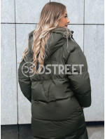 COZYSEASON dámská zimní bunda zelená Dstreet TY3760