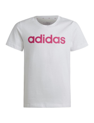 Adidas Essentials Linear Logo Cotton Slim Fit Tee Jr IC3150 tričko