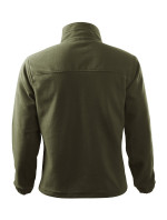 Jacket fleece pánský military