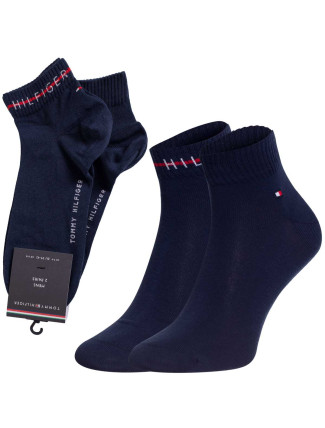 Ponožky Tommy Hilfiger 2Pack 701222187004 Navy Blue