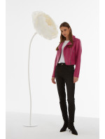 Monnari Bundy Pink Classic Biker Jacket Multicolor