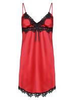 DKaren Plus Size Slip Viola Red