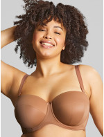 Podprsenka balkonetka Sculptresse Dana Balconnet Strapless caramel 9670