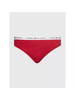 Dámské kalhotky CURVE TOMMY ICONS LOGO WAISTBAND BRIEFS UW0UW04018XLG červená - Tommy Hilfiger