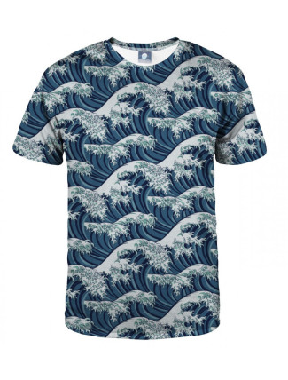 Aloha From Deer Make Waves Tričko TSH AFD551 Blue