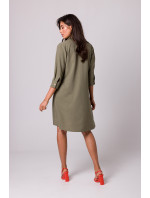 BeWear Šaty B257 Olive