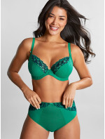 Panache Envy Plunge emerald leopard 7286C