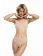 Bambusová podprsenka Bralette Beige - Julimex