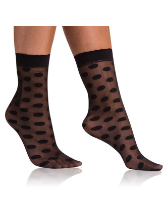 Dámské ponožky CHIC SOCKS - BELLINDA - černá