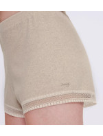 Dámské šortky GO Ribbed Short - GRAY - sv. béžové M013 - SLOGGI