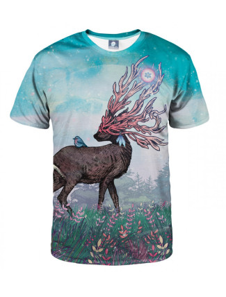 Aloha From Deer Companions T-Shirt TSH AFD441 Modrá