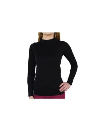 Tričko GymHero Longsleeve Seamless W 766-BLACK