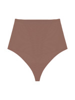 Dámské stahovací kalhotky Triumph Shape Smart Highwaist String - BROWN - hnědé 6901 - TRIUMPH