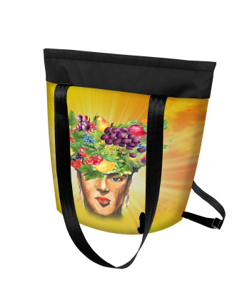 Bertoni Batoh/taška 2v1 Fructa Yellow/Multicolour