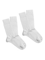 Banana Socks 2Pack Ponožky Essentials Ivory Serenity White