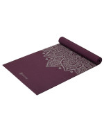 Podložka na jógu Gaiam Midnight Plum Sundial Flower 5mm 65734