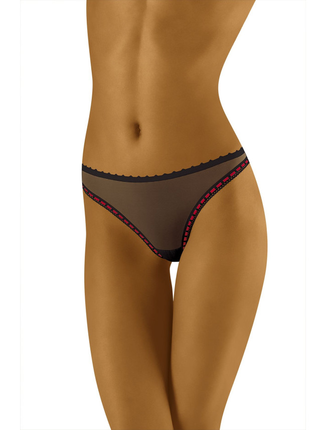 Tanga Carimbo Black - Wol-Bar