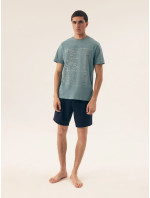 Pánské pyžamo 42598 Surf green - HENDERSON