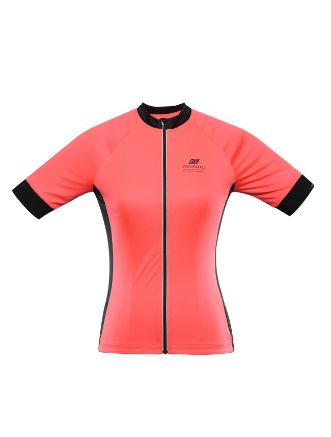 Dámský cyklo dres ALPINE PRO SAGENA diva pink