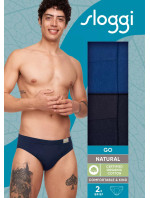 sloggi men GO Natural Brief C2P - BLUE - SLOGGI BLUE - SLOGGI