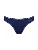 Dámské kalhotky GO Crush String C3P - BLUE - modré M008 - SLOGGI