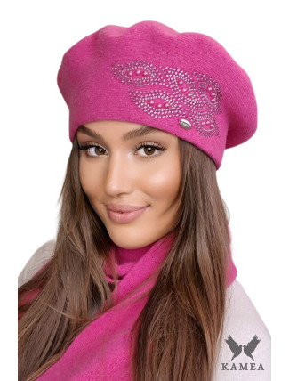 Kamea Beret K.22.047.20 malina