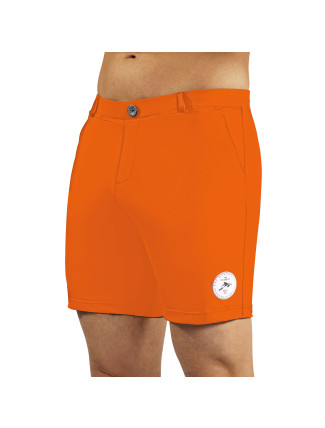 Pánské plavky Swimming shorts comfort26 oranžové - Self