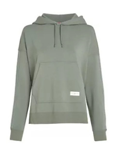 Dámská mikina s kapucí LONG HOODIE UW0UW04783MRG - Tommy Hilfiger