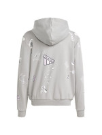 Adidas Biuv Zip Hoodie Jr IS3755 Mikina s kapucí