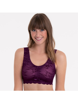 Essential Lace braletka s pěnovou výztuží 5400 purple - Anita Classix