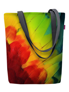 Bertoni Plátěná taška Sunny Parrot Multicolour